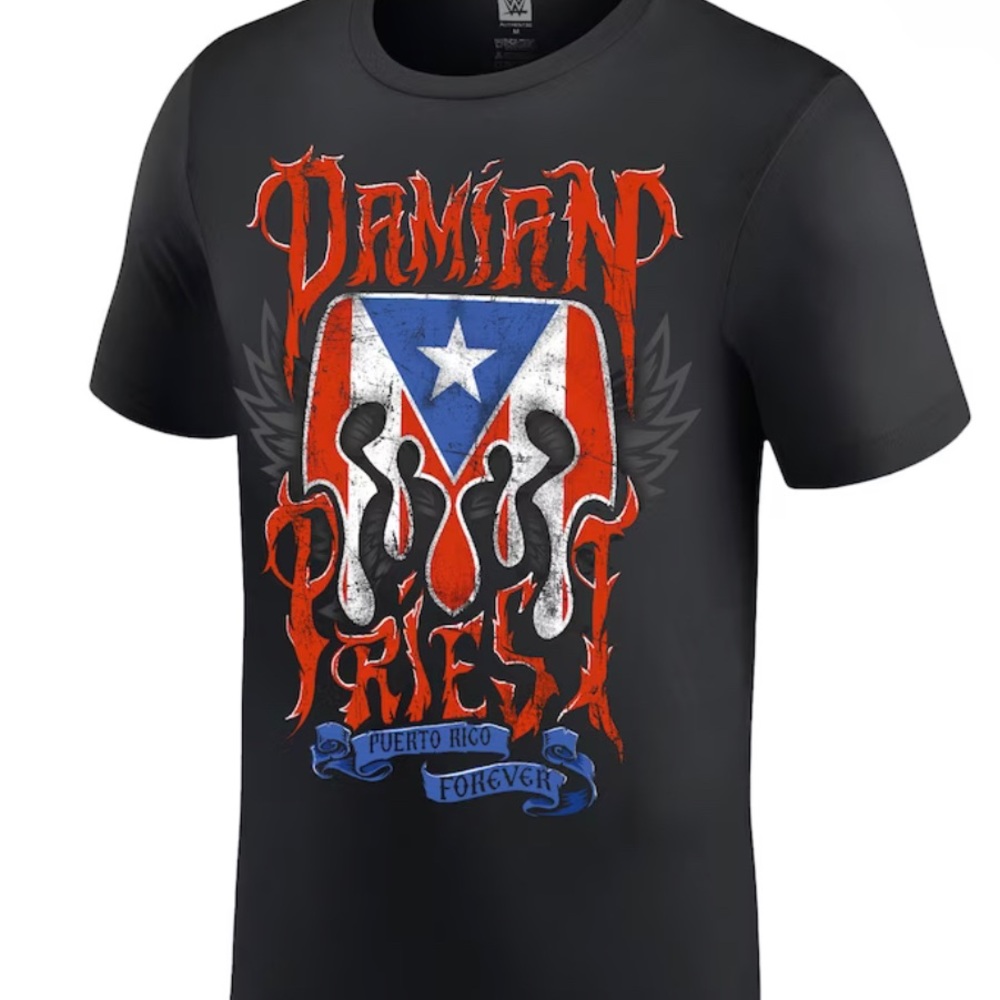Damian Priest WWE authentic t-shirt